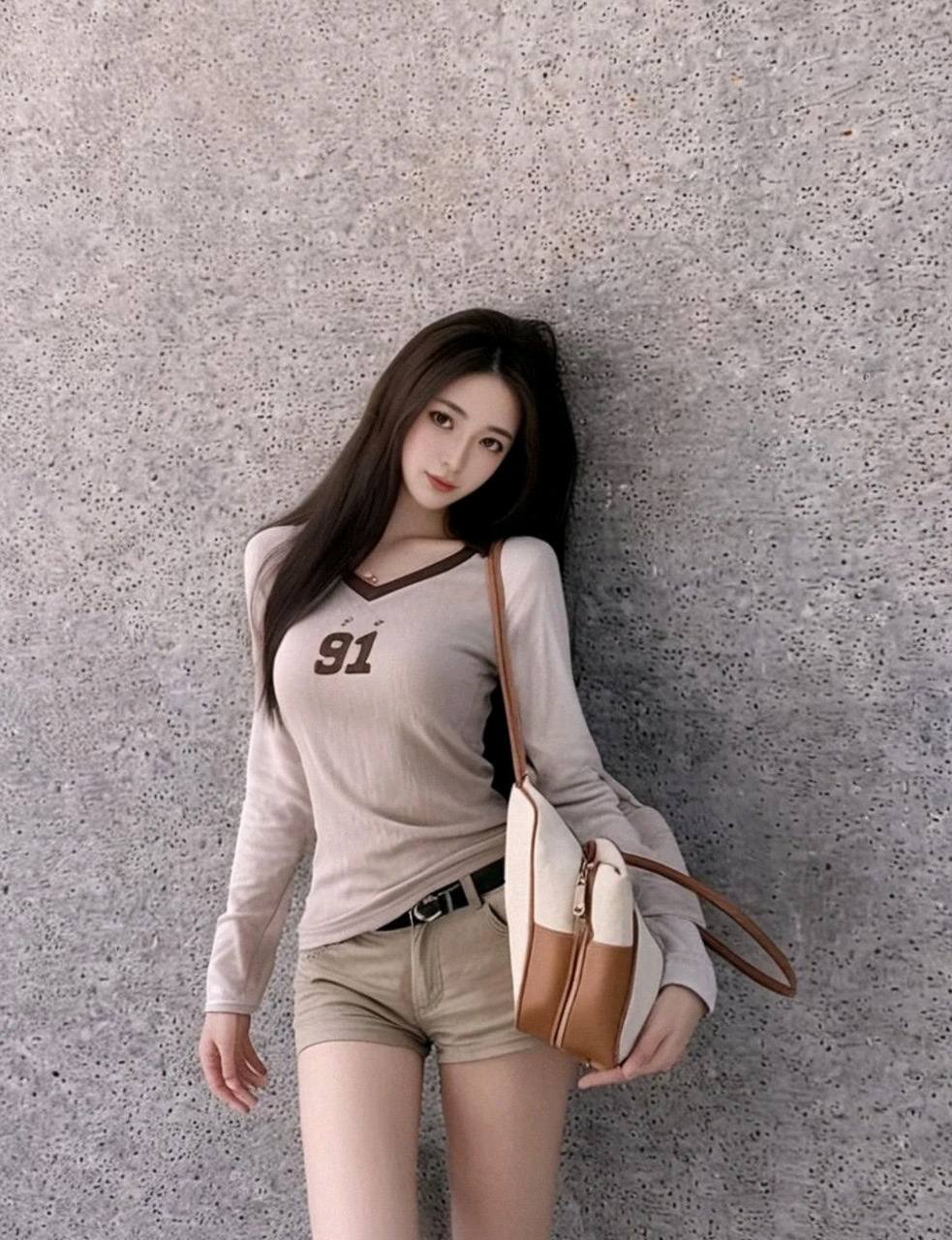霍彩依 素颜 Polas 模卡 5
