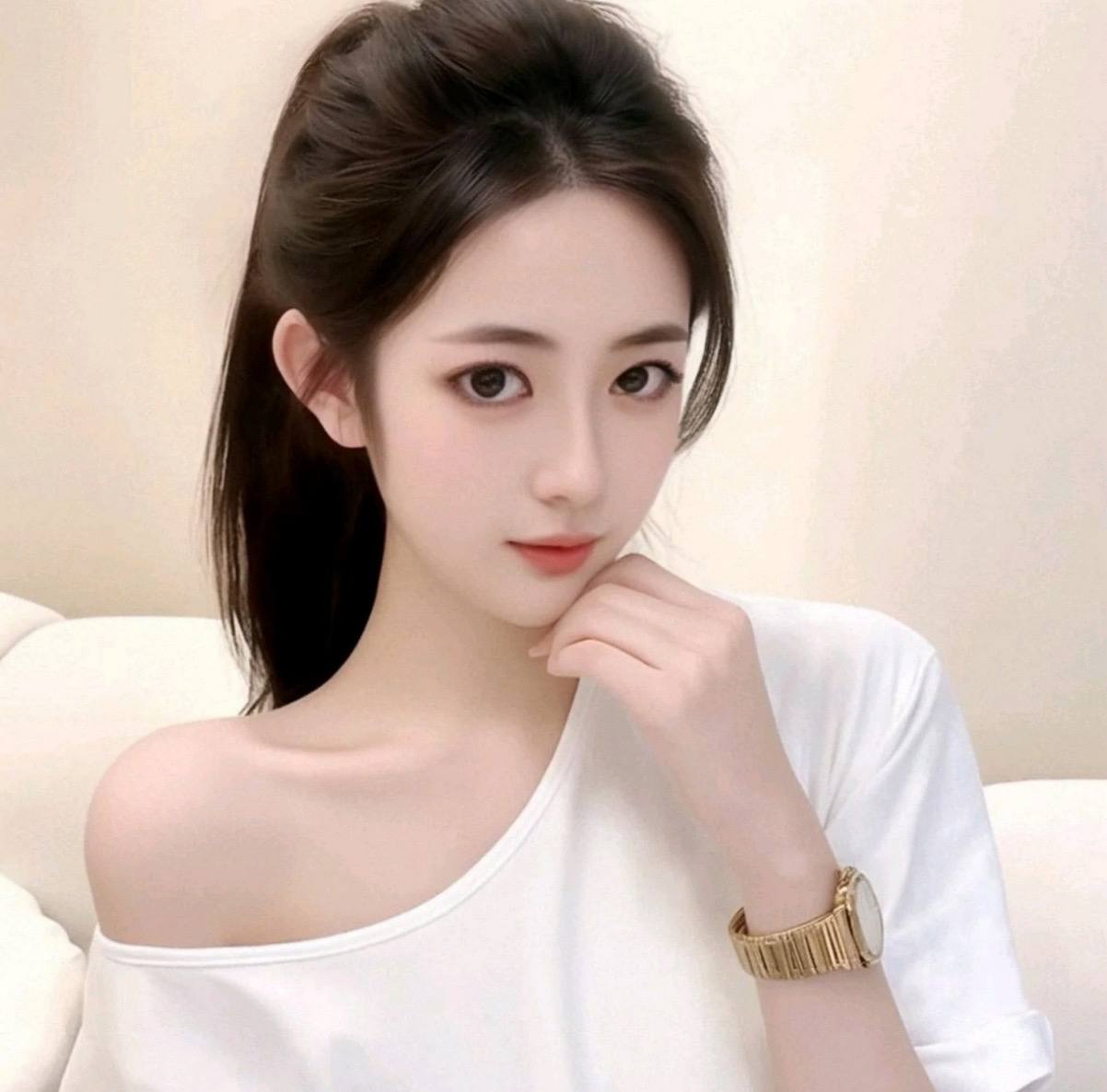 霍彩依 素颜 Polas 模卡 6