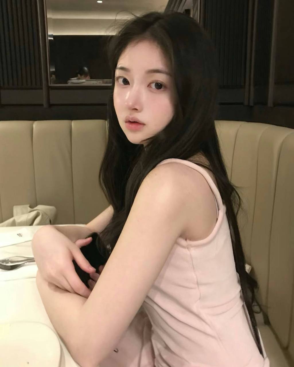 方雅柔 素颜 Polas 模卡 1