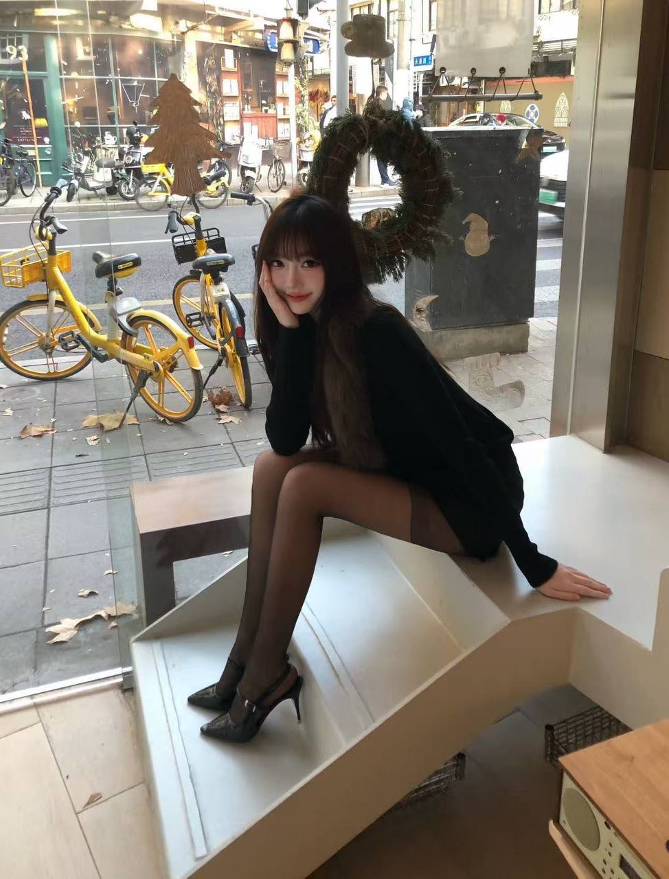 叶思涵 素颜 Polas 模卡 7